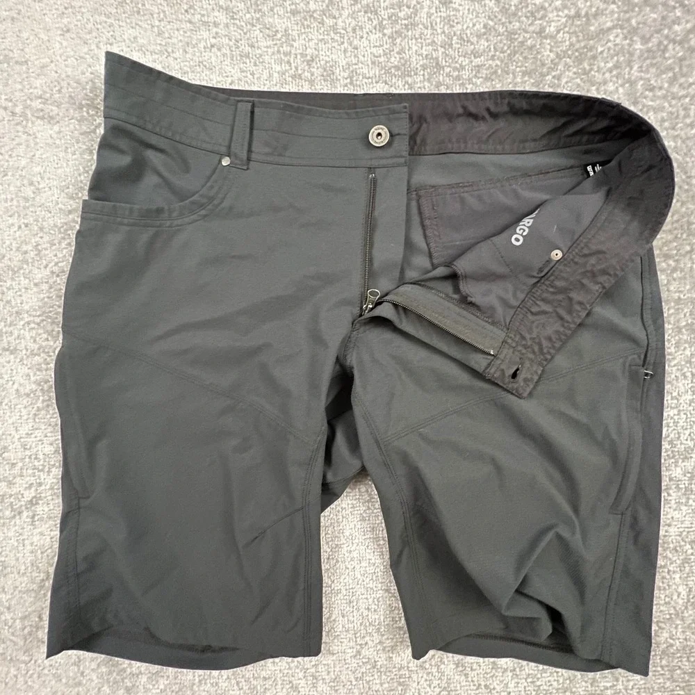 KUHL Silencr Kargo Short Mens 40 Black Reflex Softshell Hiking 5230 4351